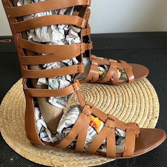 Sam Edelman Leather Gladiators Sandals Size 7.5 - Picture 9 of 15